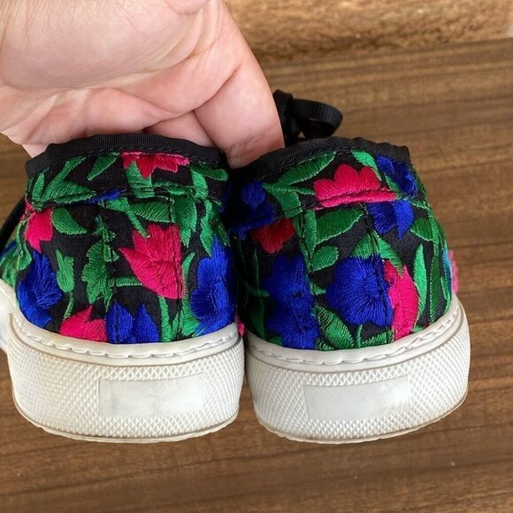 Joshua Sanders embroidered sneakers size 7 - Picture 5 of 12
